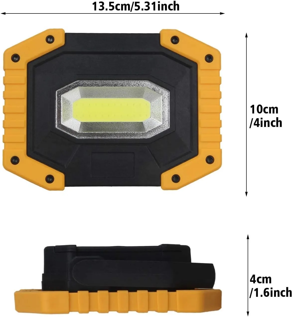 30W Portable  Rechargeable LED Work Light with phone charge 5
