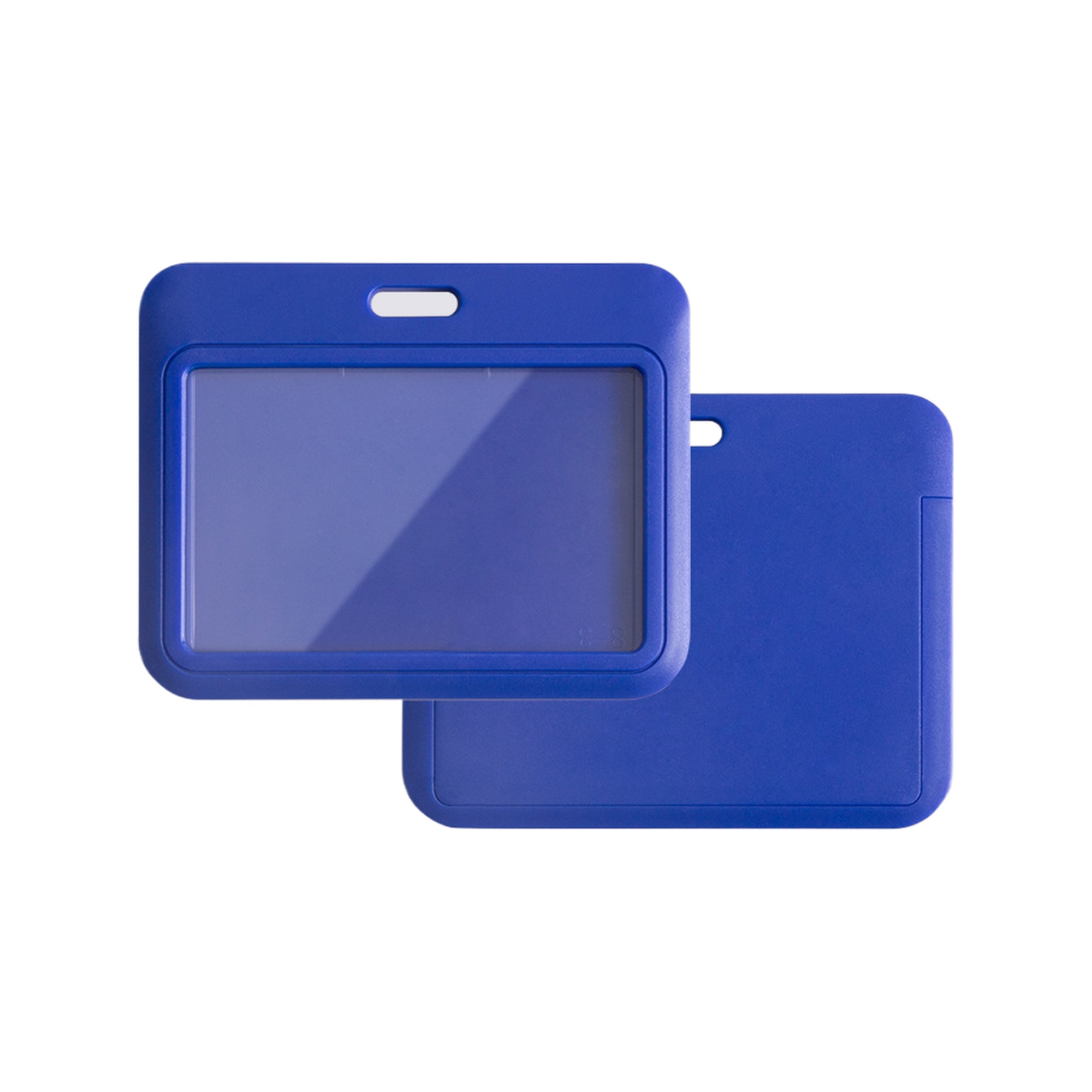 Horizontal Slide Cover ABS Plastic Badge Holder for ID Cards 8