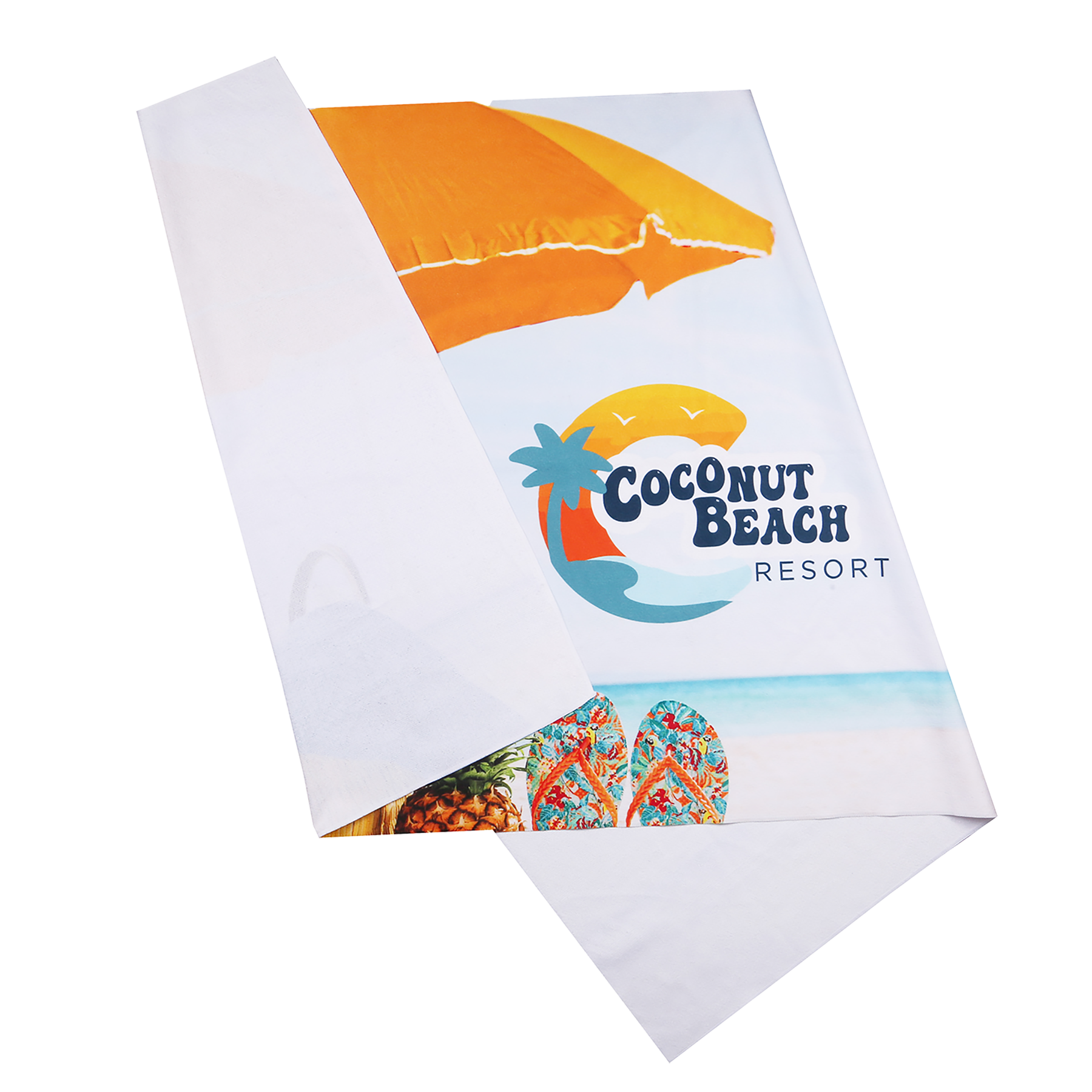 Sublimated RPET Beach Towel 2