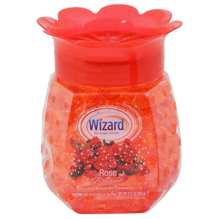 Crystal Beads Air Freshener Rose 2