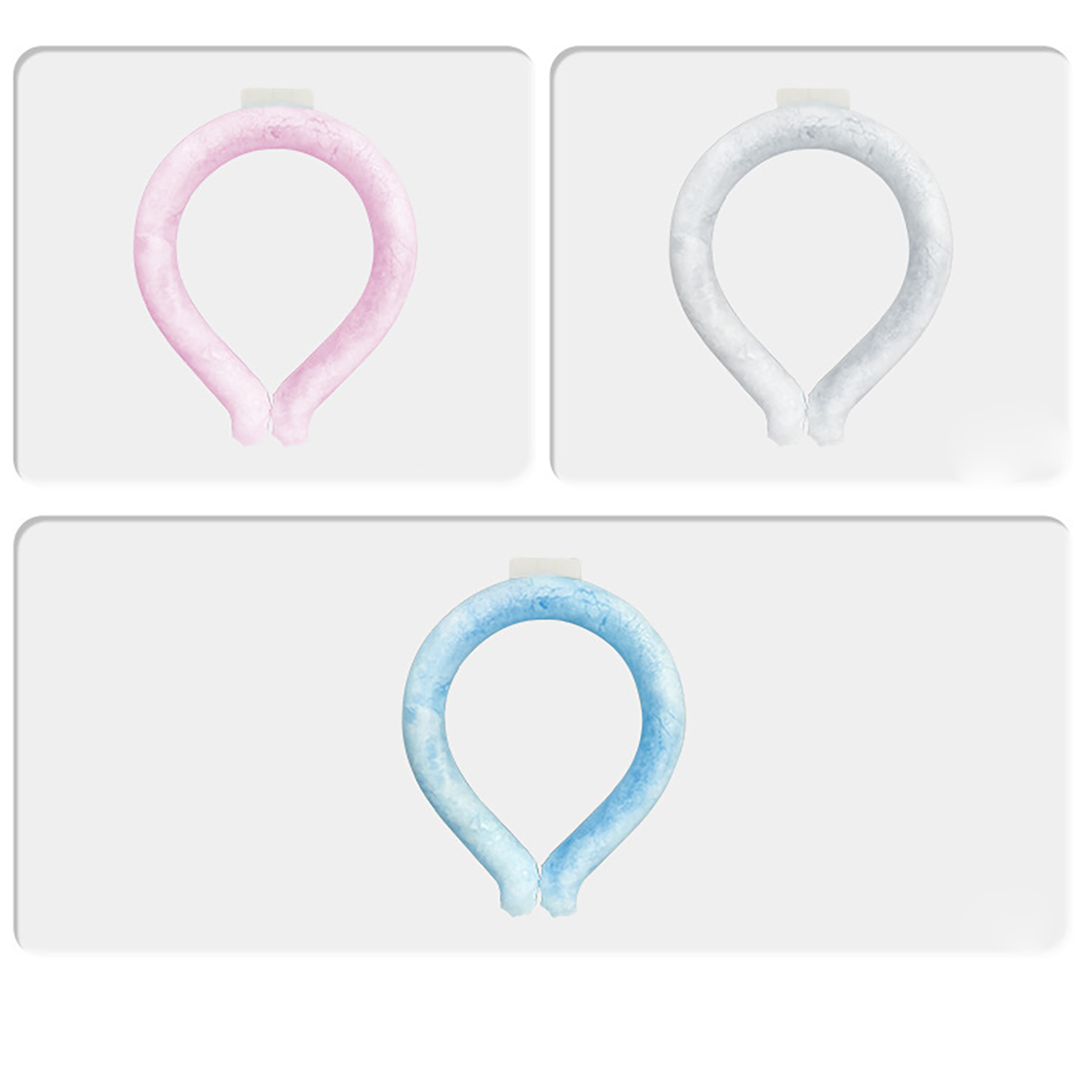 Reusable PCM Cooling Neck Rings for Summer Outdoor 2
