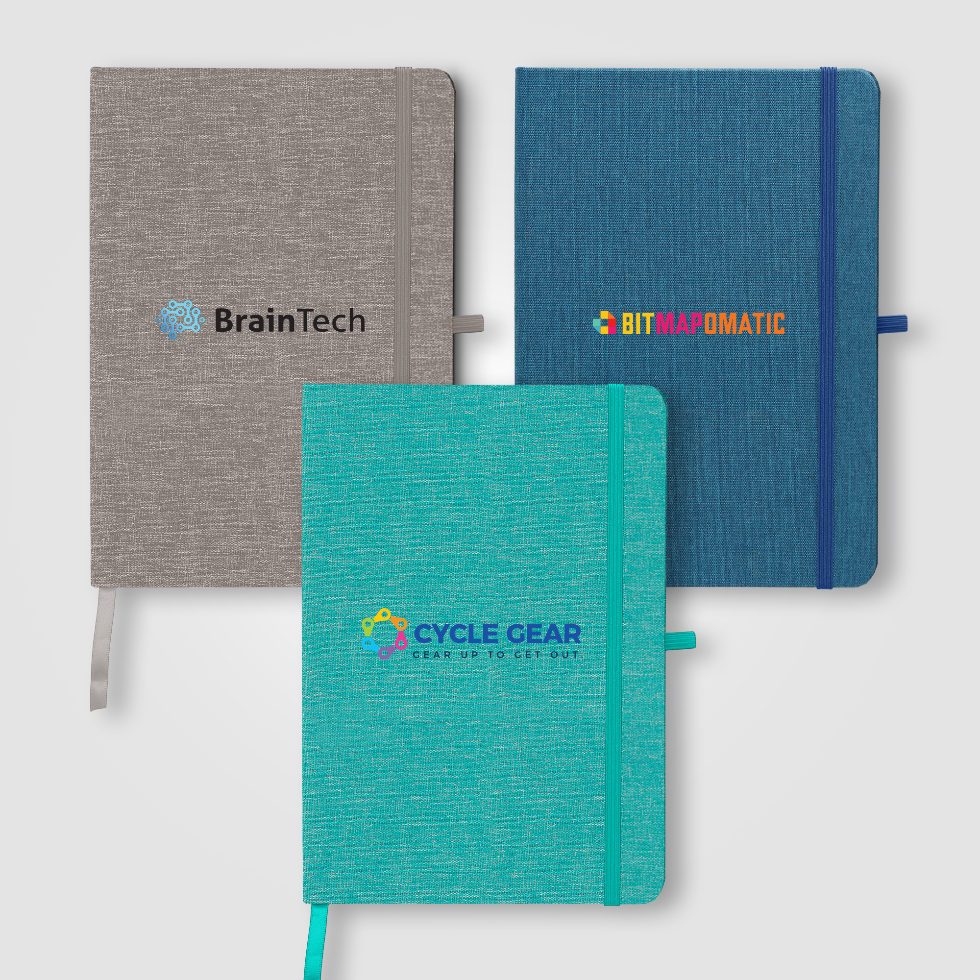 Melville 5.8" x 8.3" RPET Notebook 6