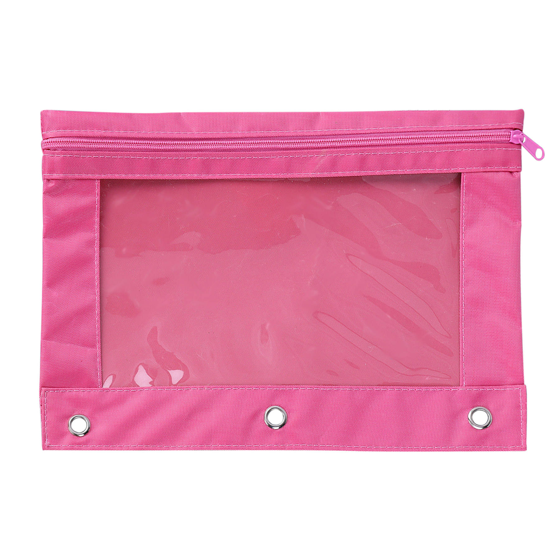 Three Ring Zipper Pencil Pouch 7