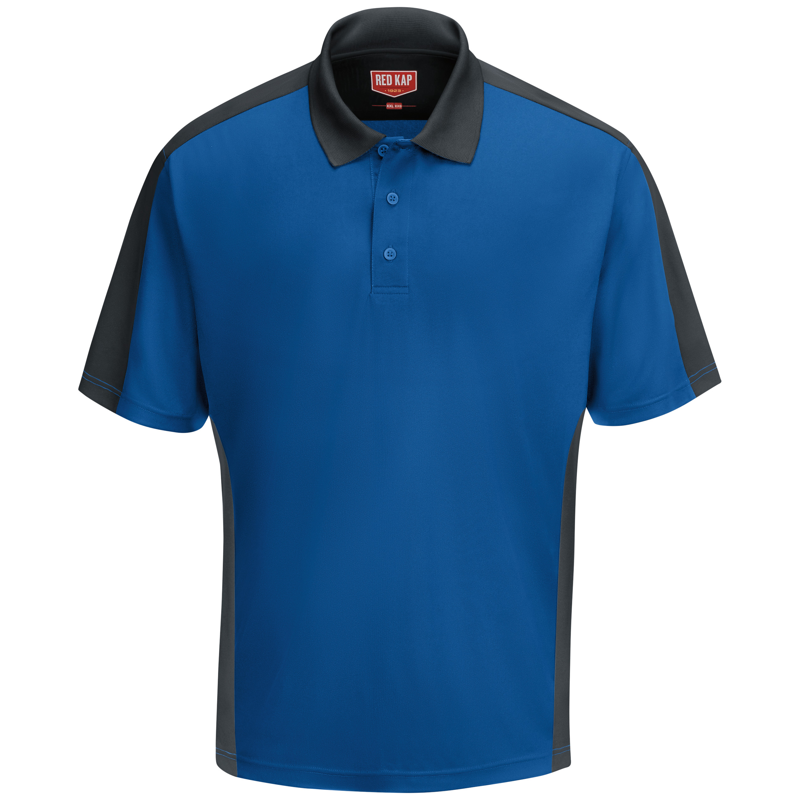 Red Kap® Men's Short Sleeve Performance Knit® Two-Tone Polo 3