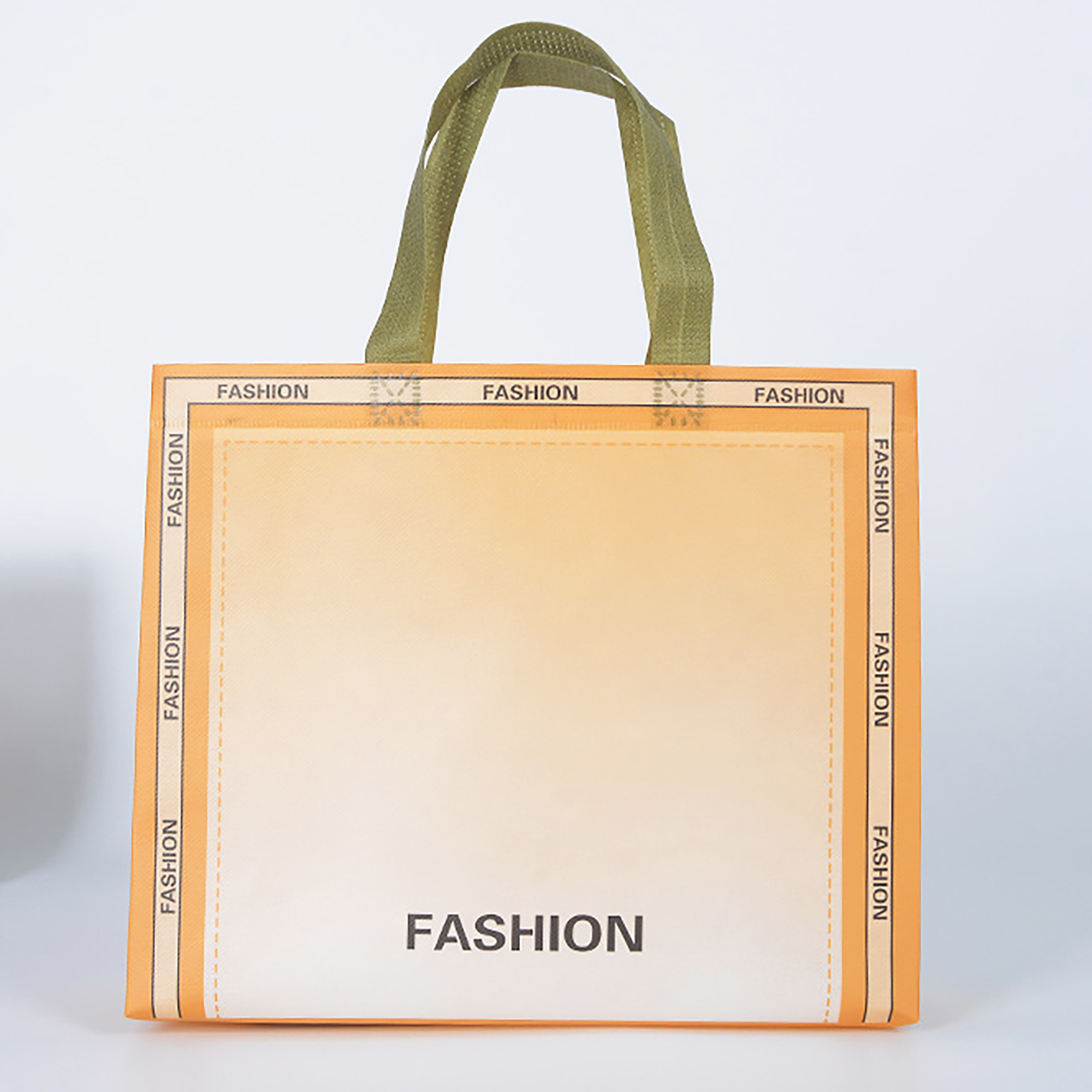 Gradient Color Non-Woven Tote Gift Bag 2