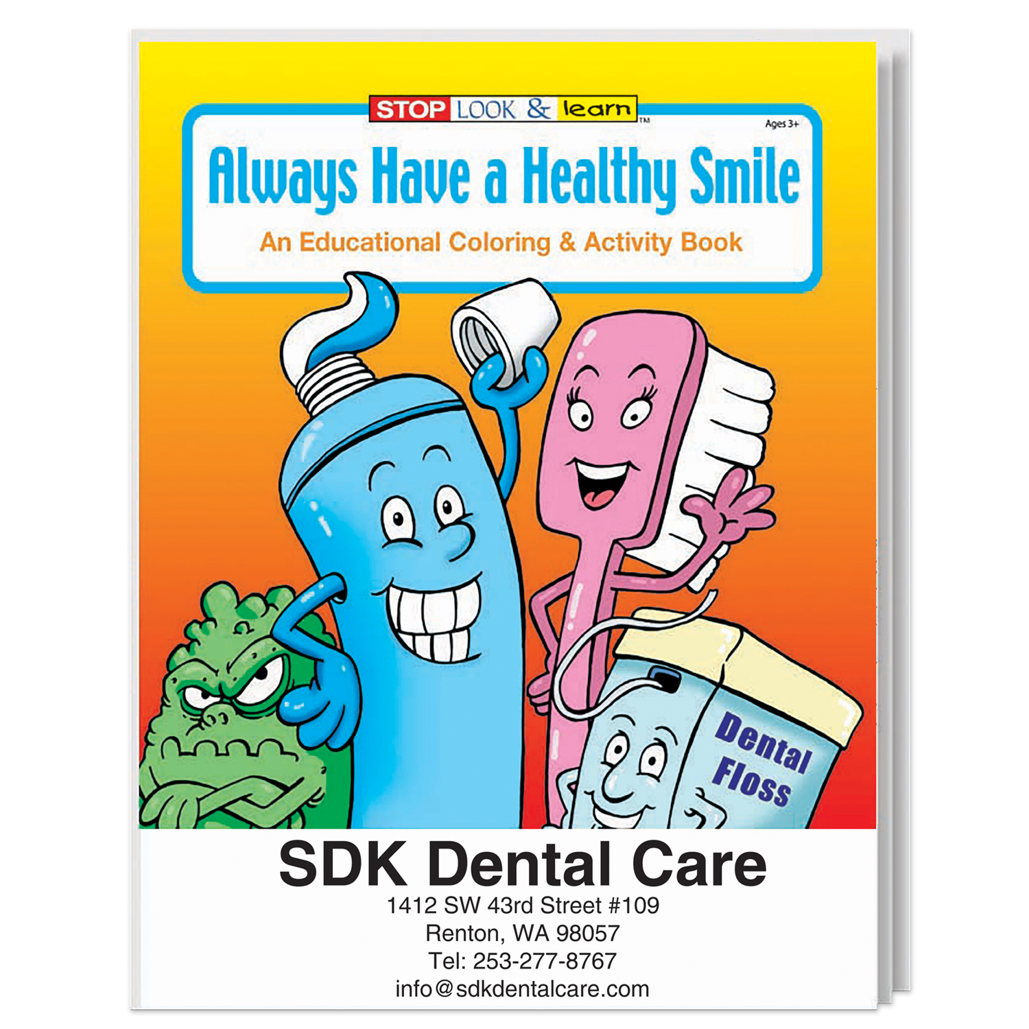 Always Have A Healthy Smile Coloring Book