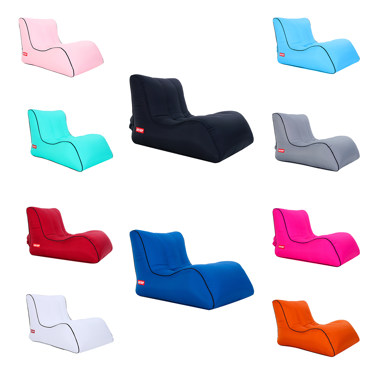 Outdoors Inflatable Loungers Air Chair 2
