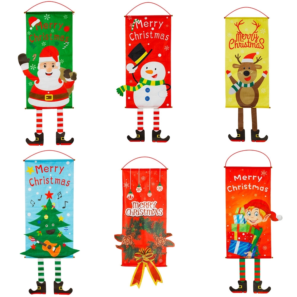 Christmas Decorative Ornaments Door Banners 3