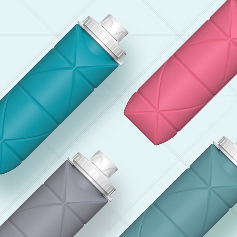 Portable Silicone Folding Water Cup Large-Capacity Telescopic Cup 7