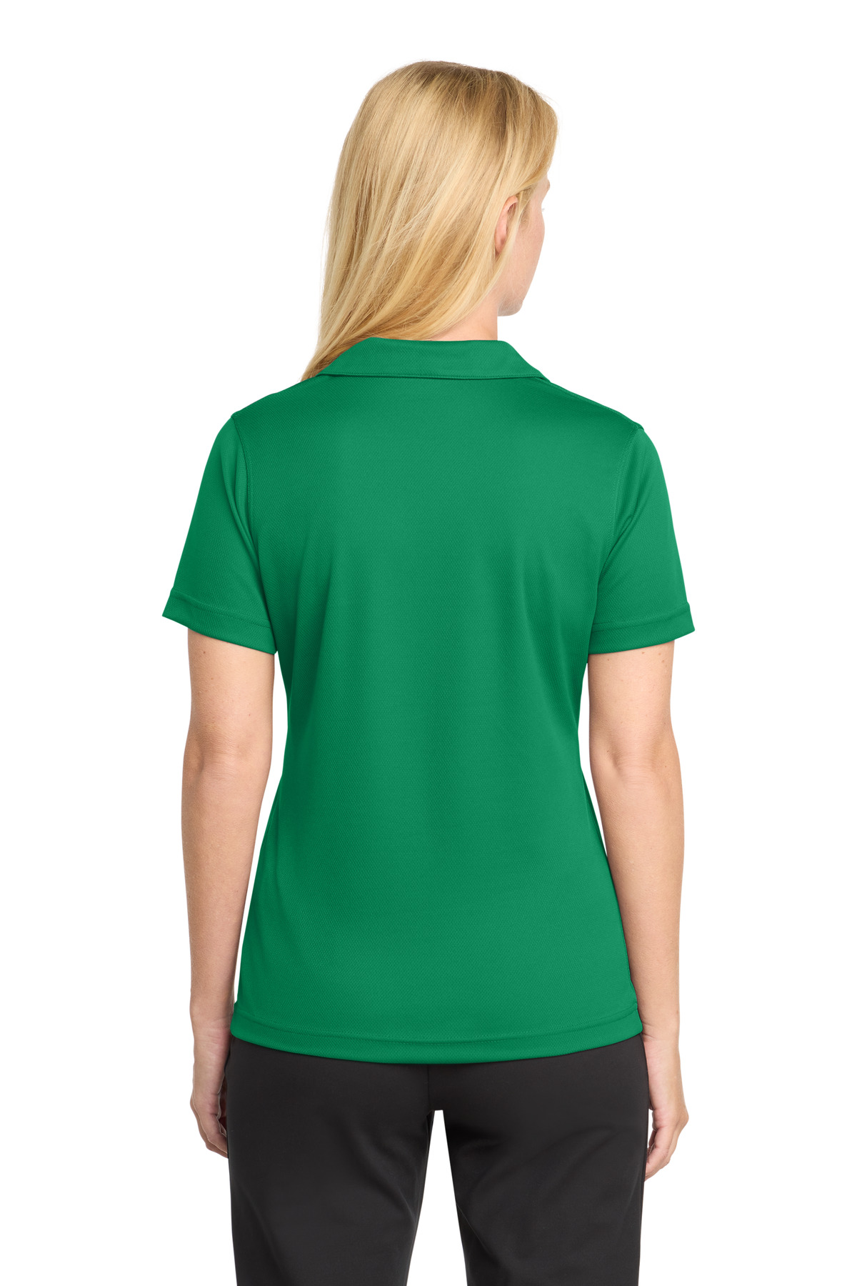 Sport-Tek Women's Dri-Mesh V-Neck Polo. L469 90