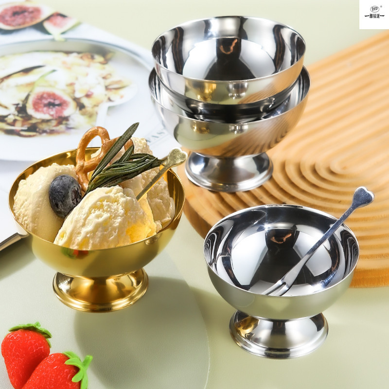 3.5inch Ice Cream Serving Cup with Stand 2