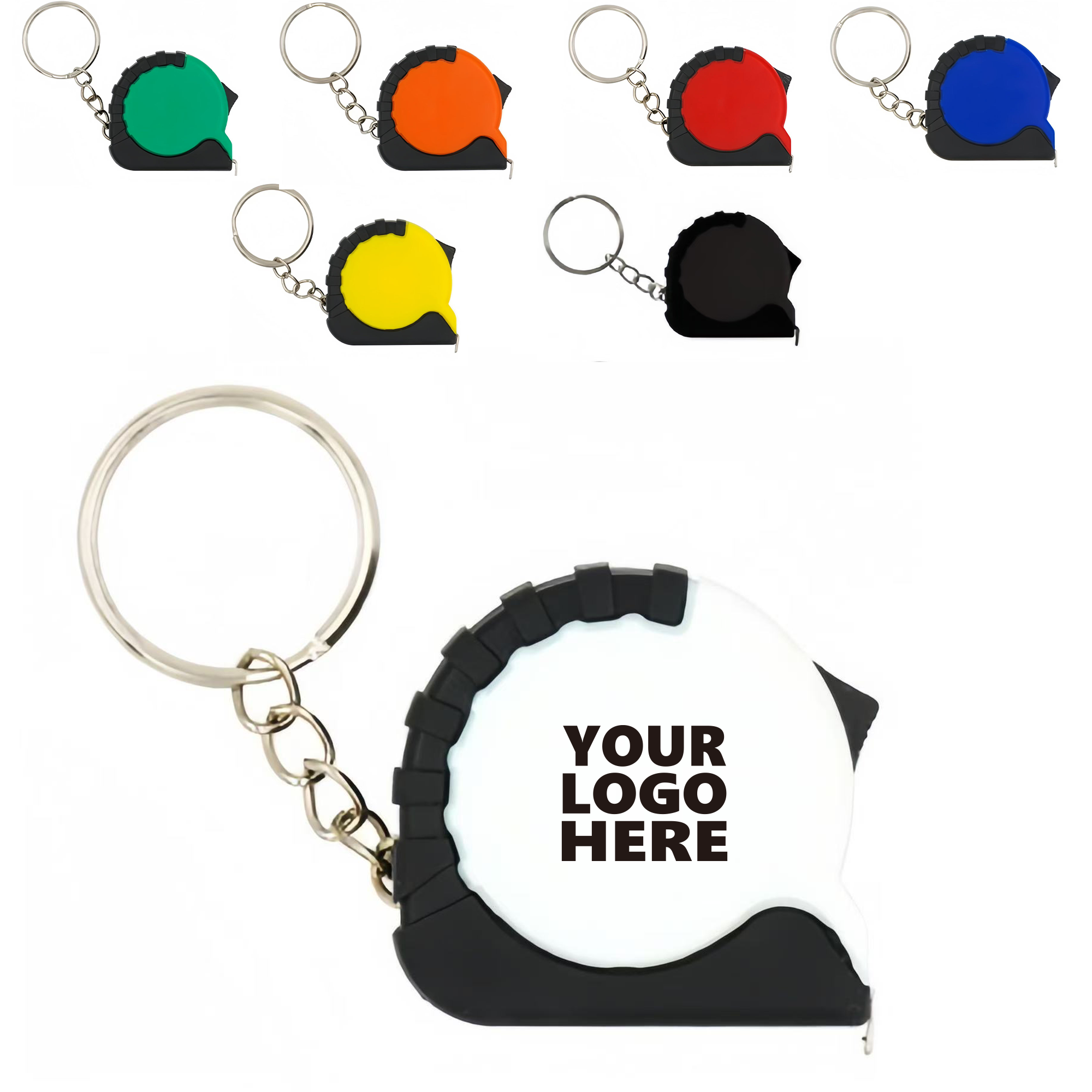 Keychain-Attached Mini Retractable Tape 2