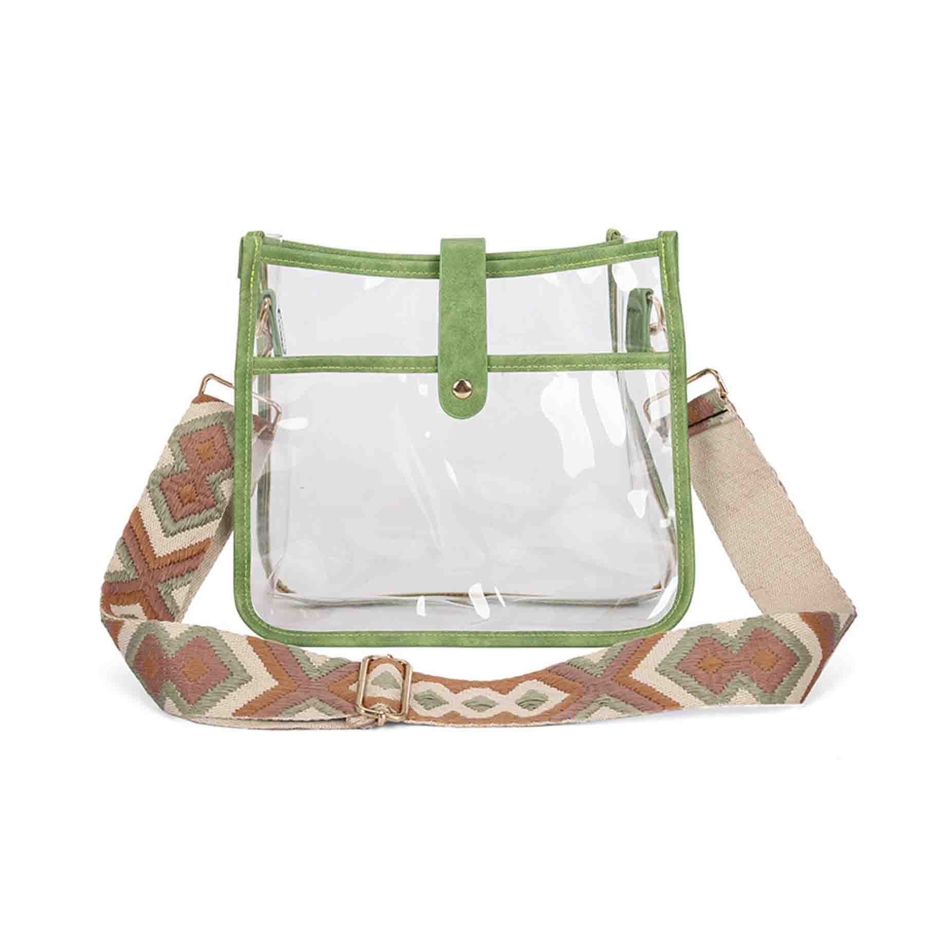 Candy Colored Transparent Bag Small Square Bag 5