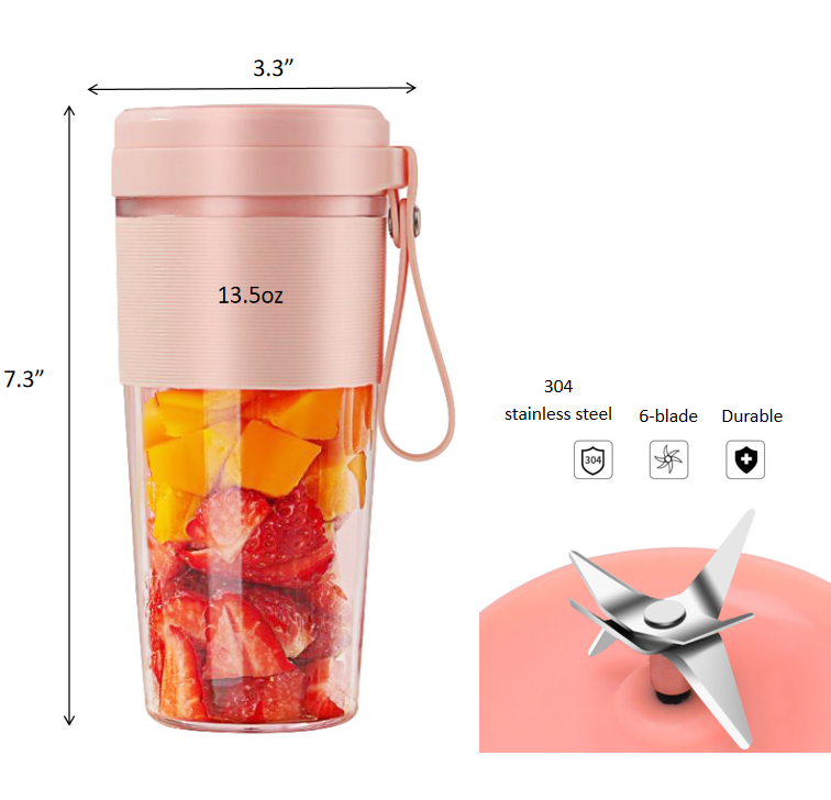 Portable Blender Mini Juicer Cup 4