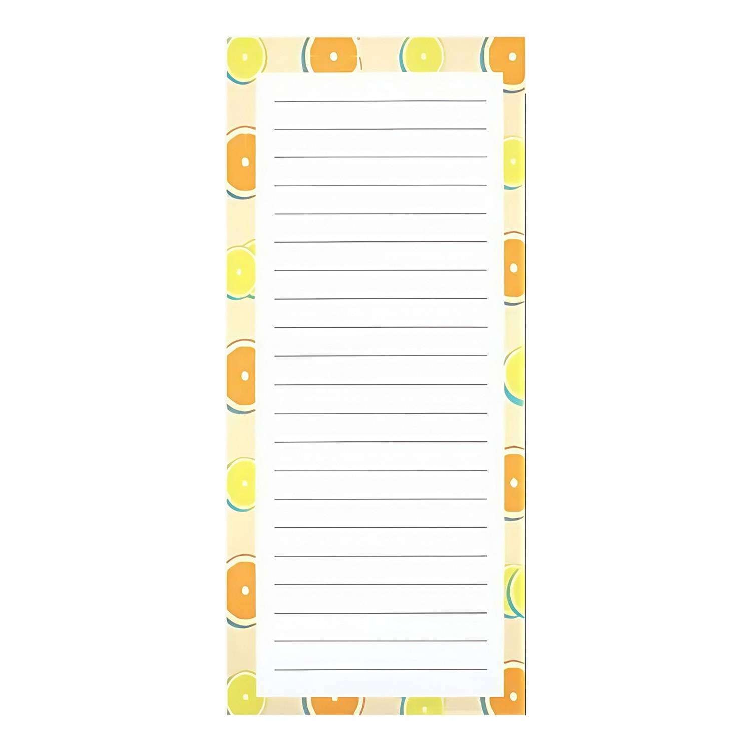 Fruit Design Magnetic Notepad Fridge Grocery Lists 8