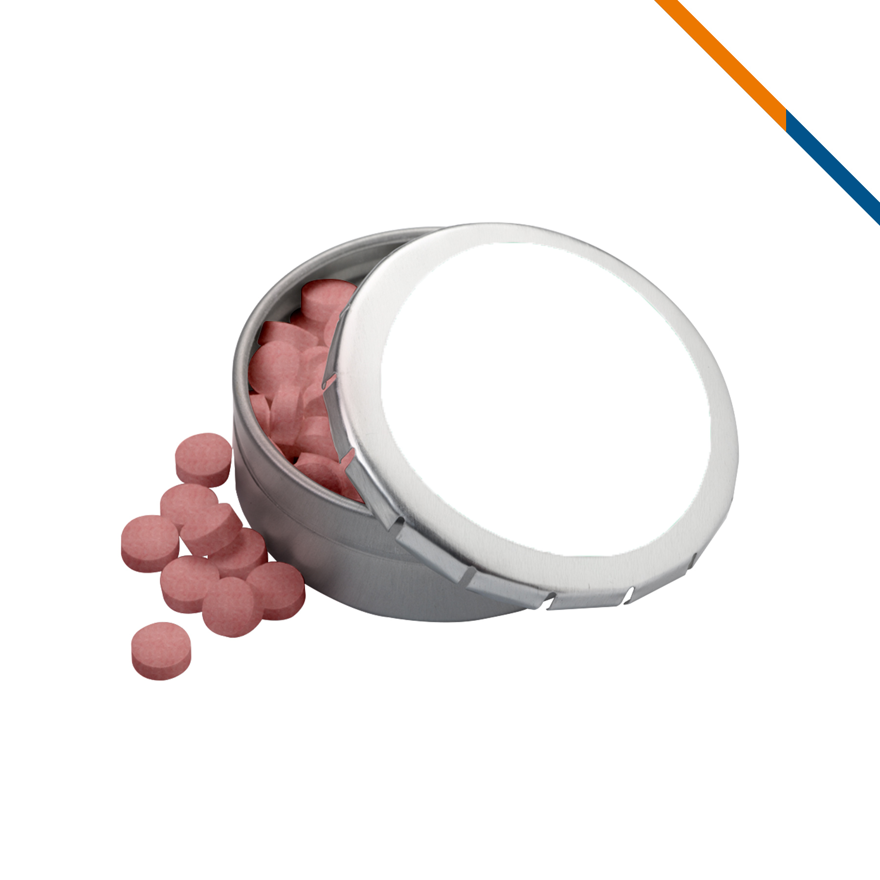FreeChill Large Round Push Tin Mints 11