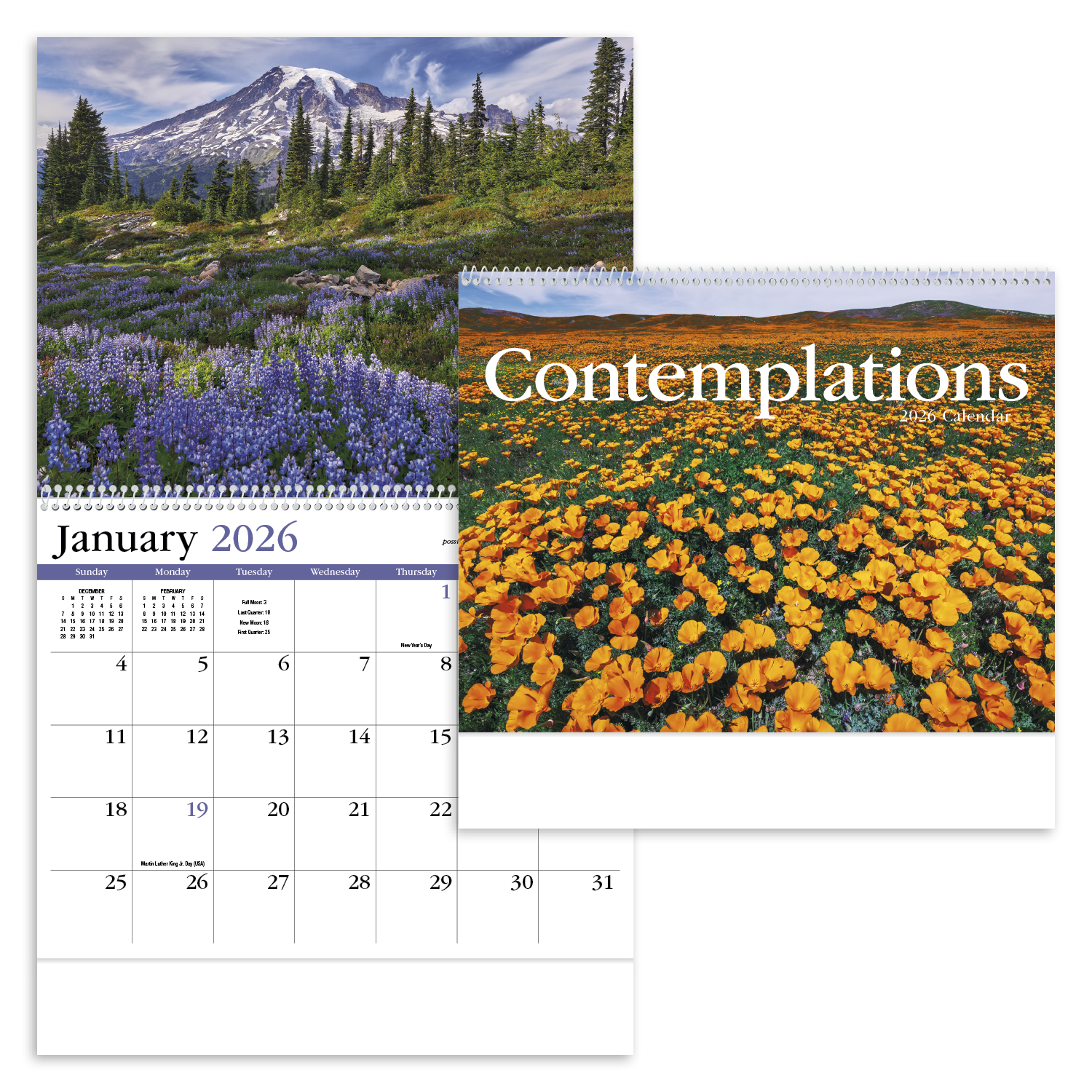 HotLine® Products Contemplations Appointment Calendar - Spiral 37