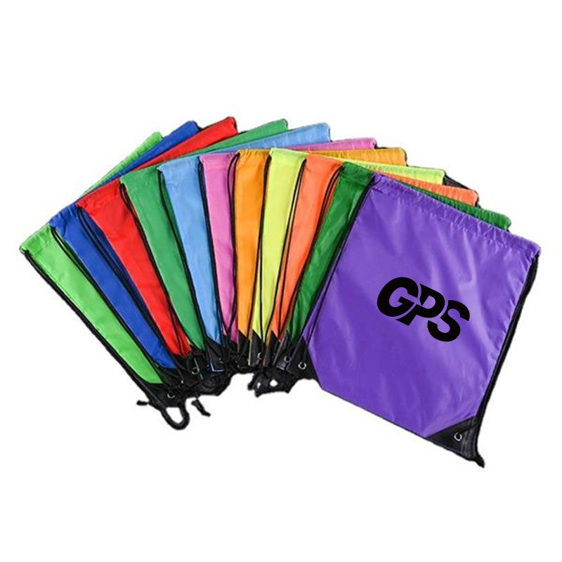 Classic Polyester Drawstring Sports Backpack 4