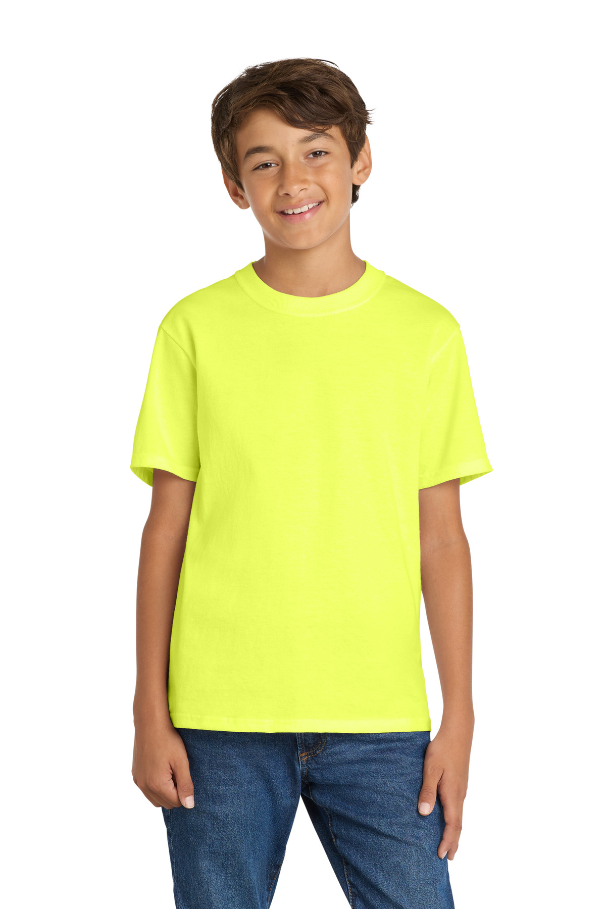 Port & Co Youth Core Cotton Tee. PC54Y 142