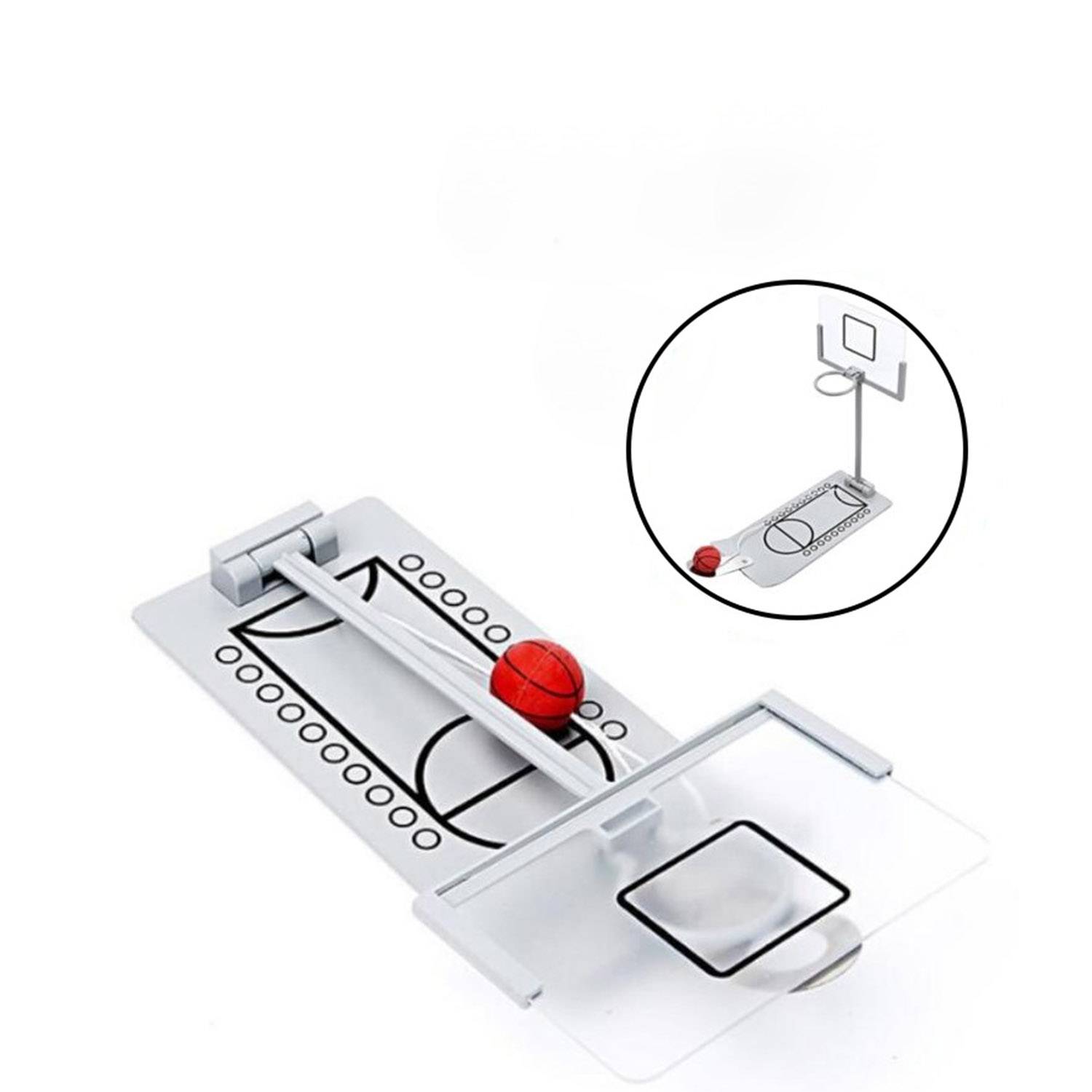 Desktop folding pressure relief basketball machine 4