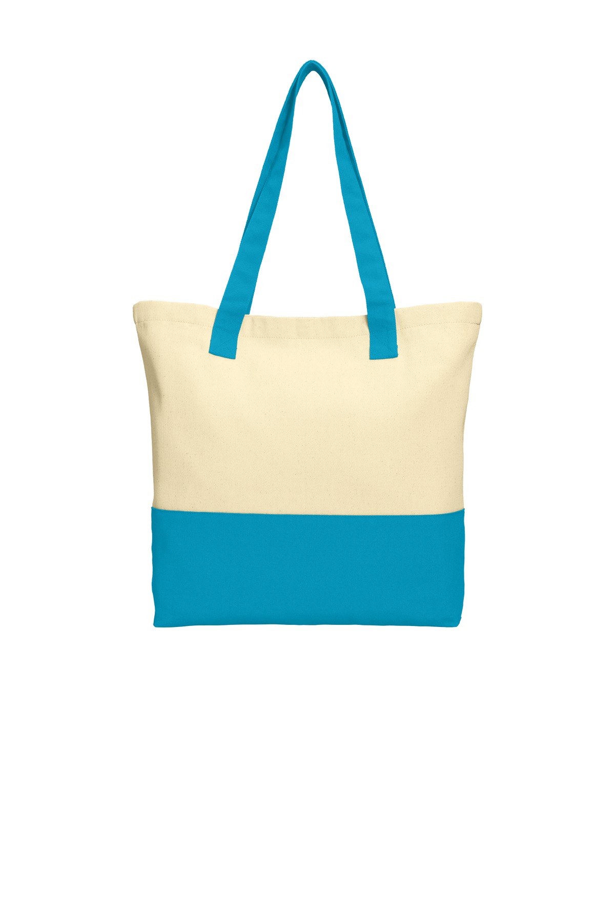 Port Authority Colorblock Cotton Tote. BG414 7