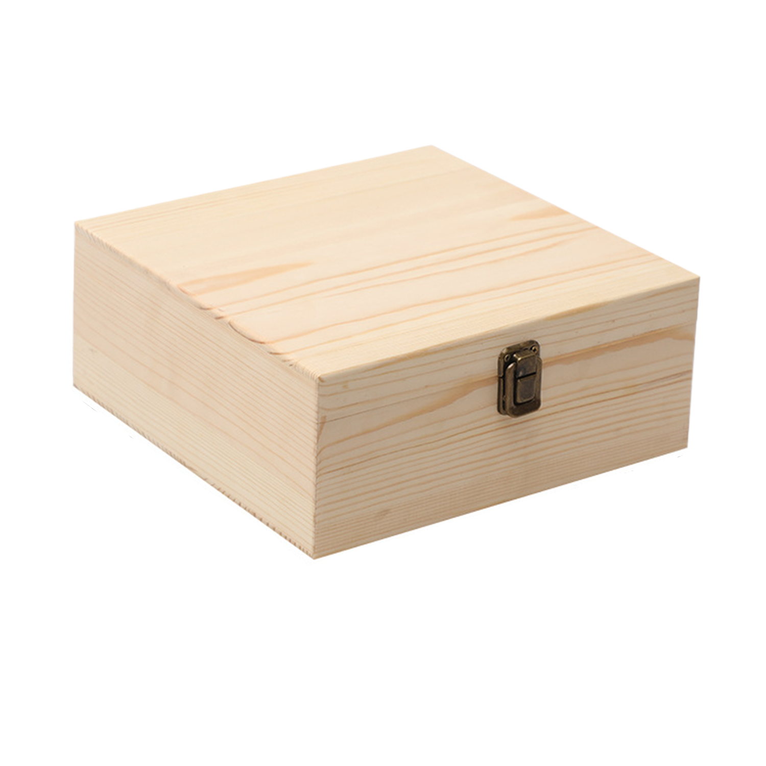 Elegant solid wood storage box 6