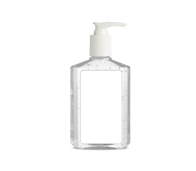 Hand Sanitizer Gel with Pump, 8 oz. - Blank 2