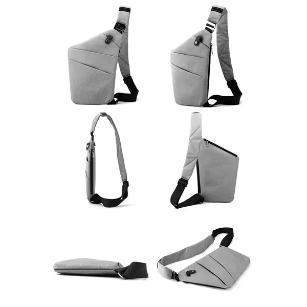 Secure Close-Fit Sling Chest Bag - Anti-Theft Design 17