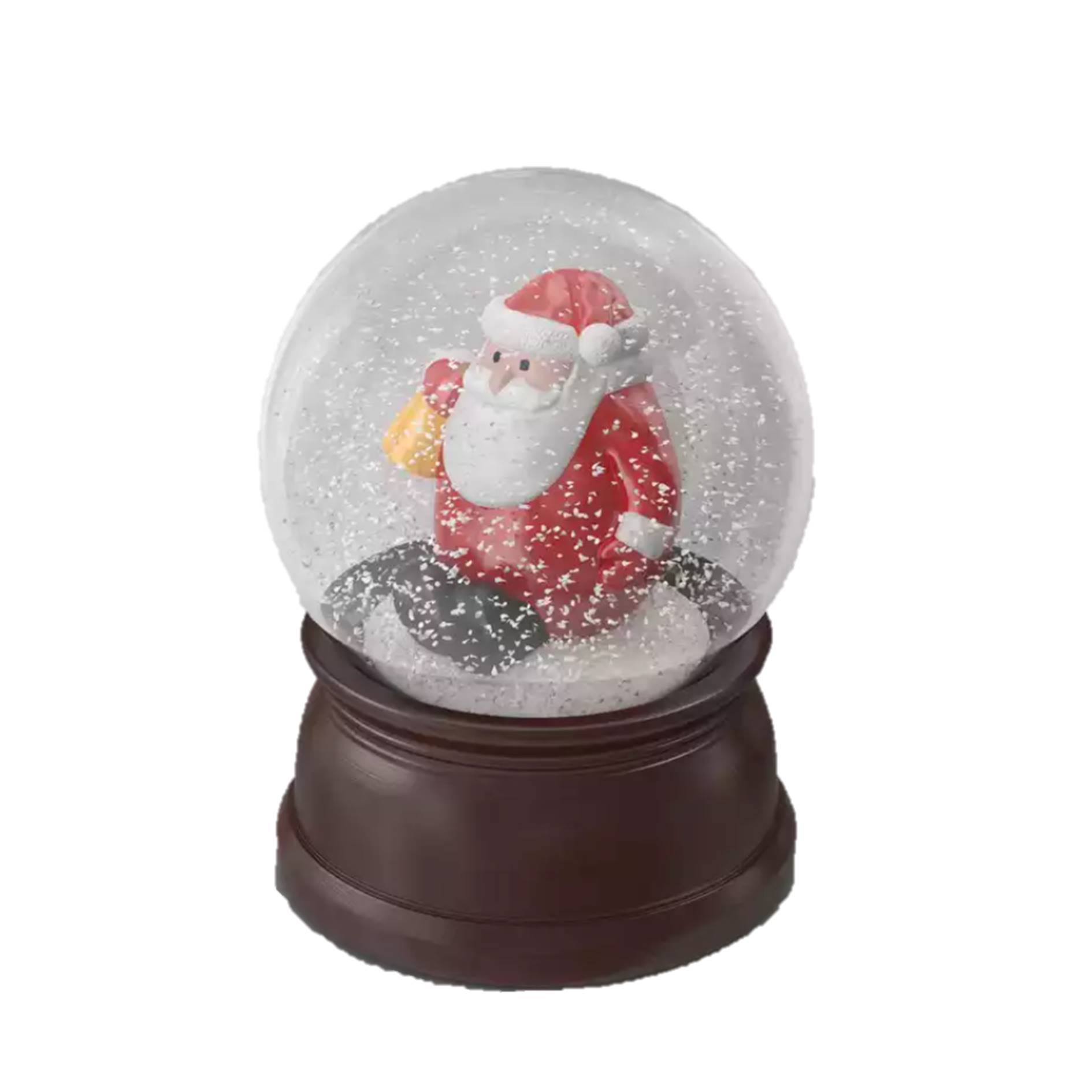 Custom Christmas Water Snowman Snow Globe 1