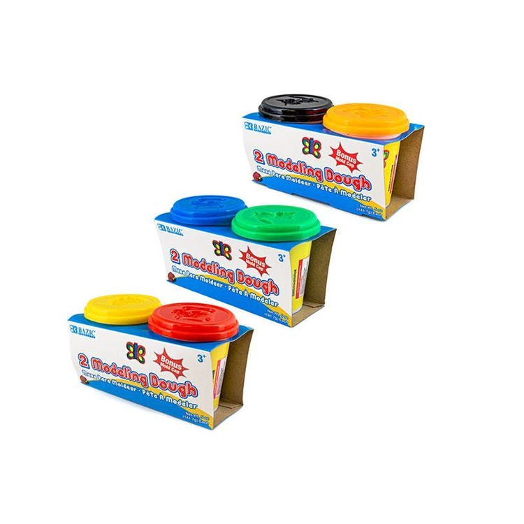 Modeling Dough - 2 Pack 5 oz Assorted Colors 2