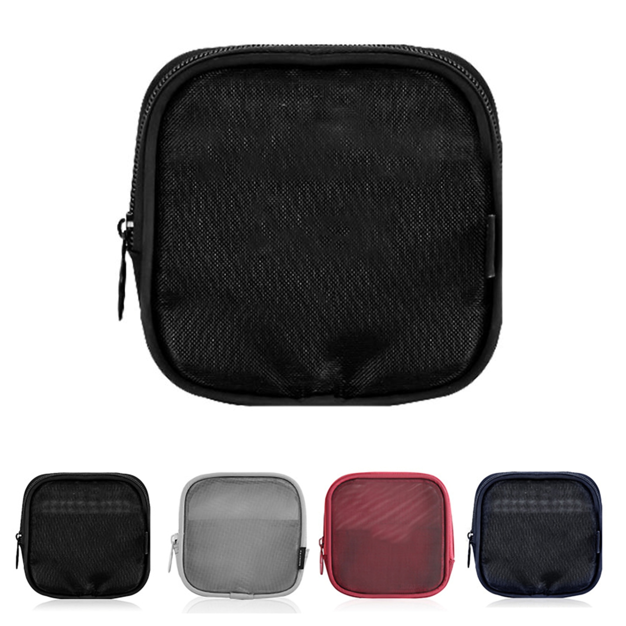 Portable Mini Mesh Vanity Pouch 2