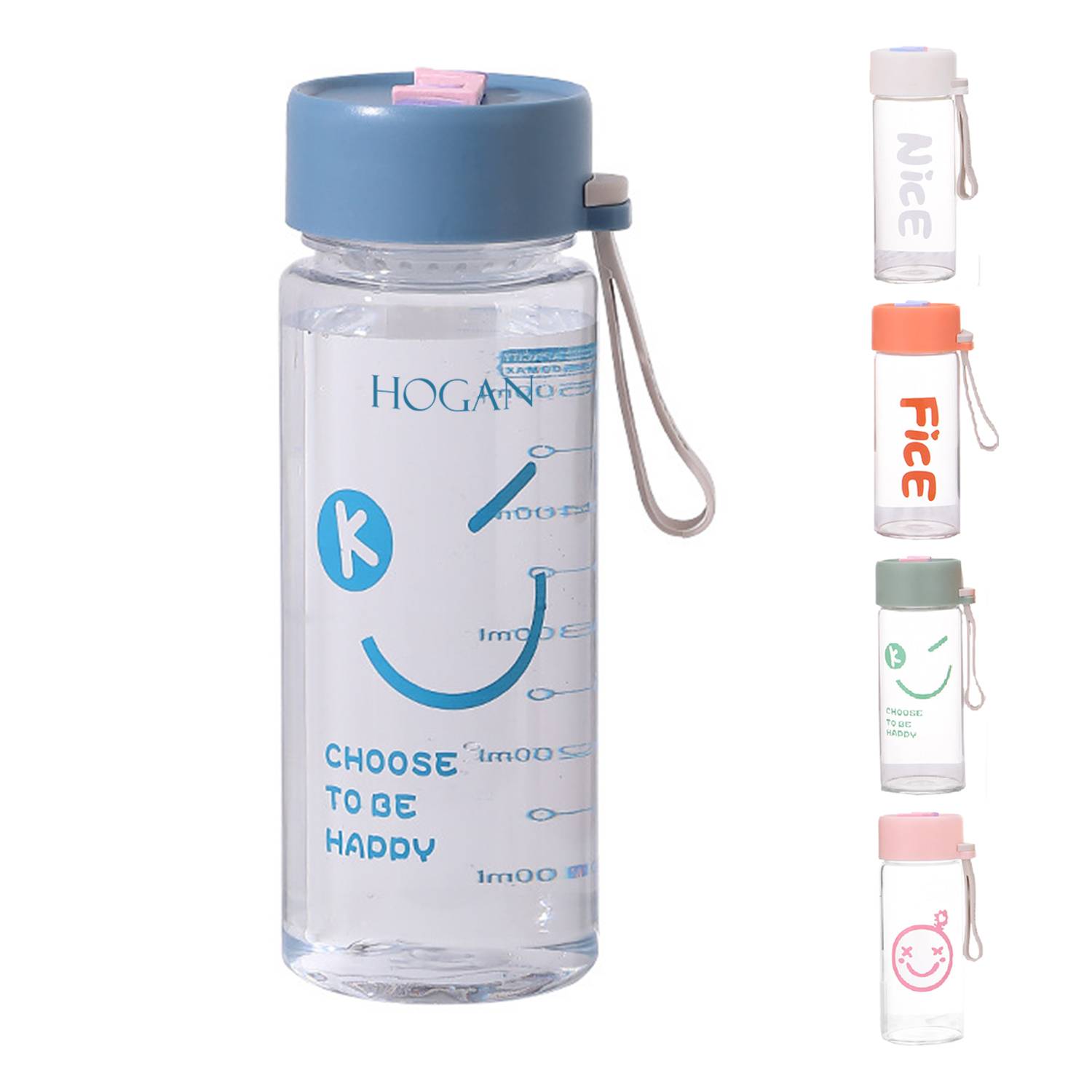 Extra-large capacity portable anti-drop plastic water cup