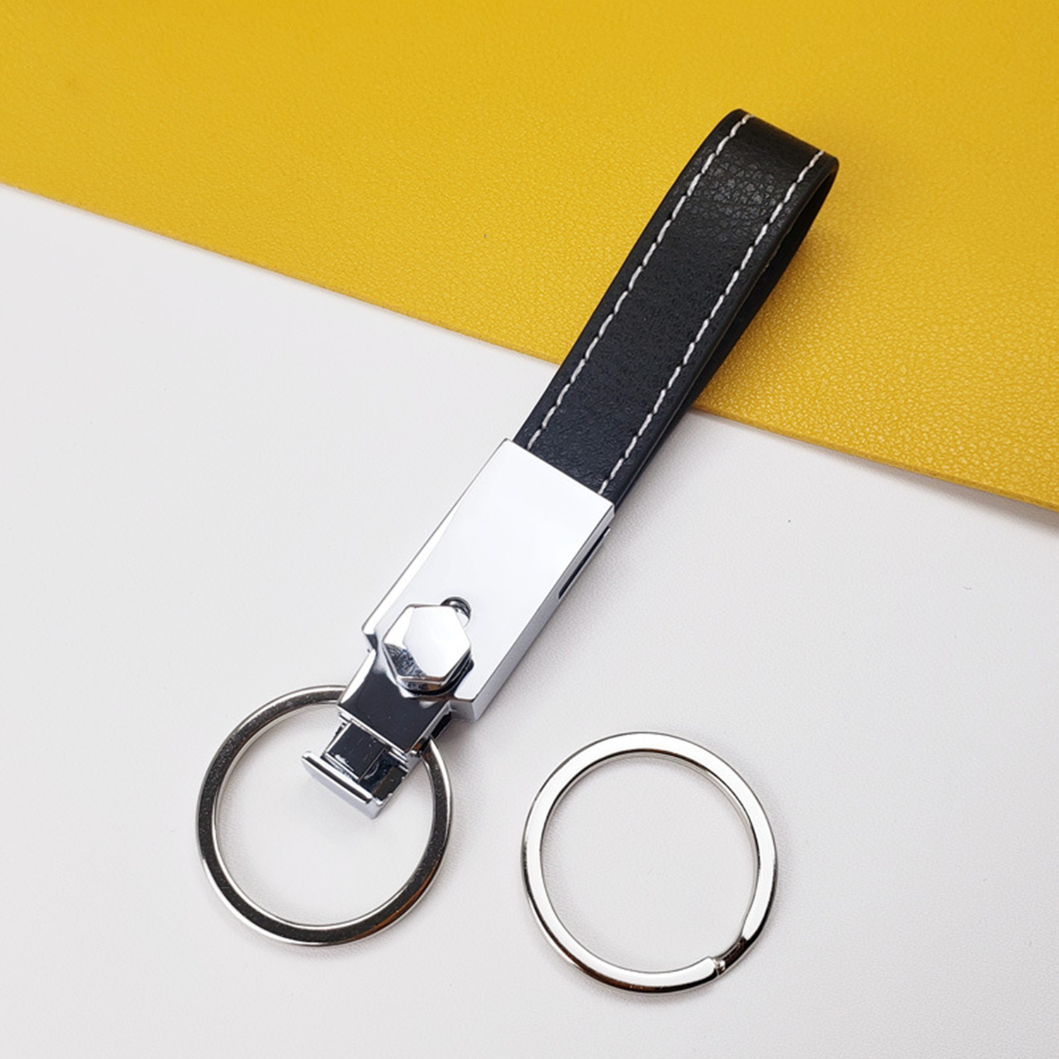PU Leather Metal Key Chain 6