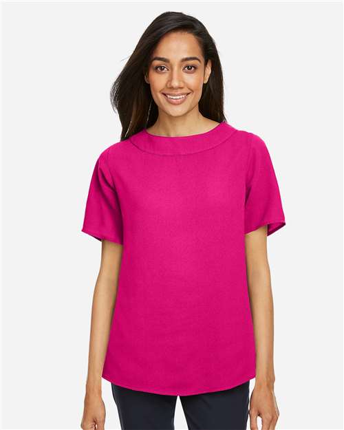 Women's Perfect Fit™ Boat Neck Blouse - DP613W 23