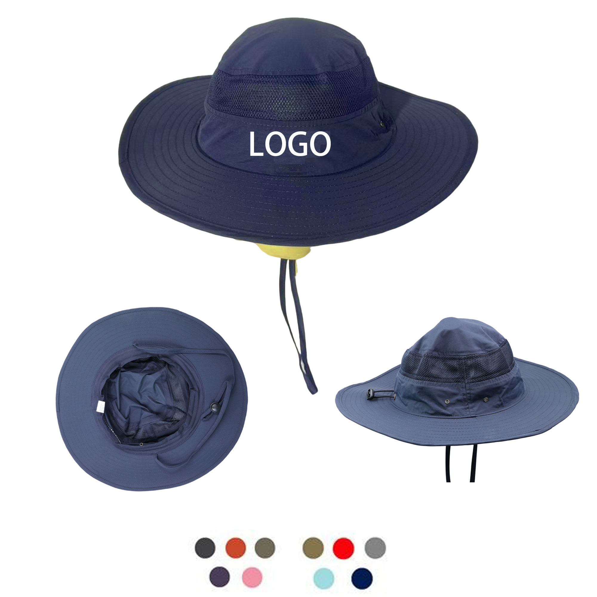 Wide Brim UV Protection Sun Bucket Hat 2