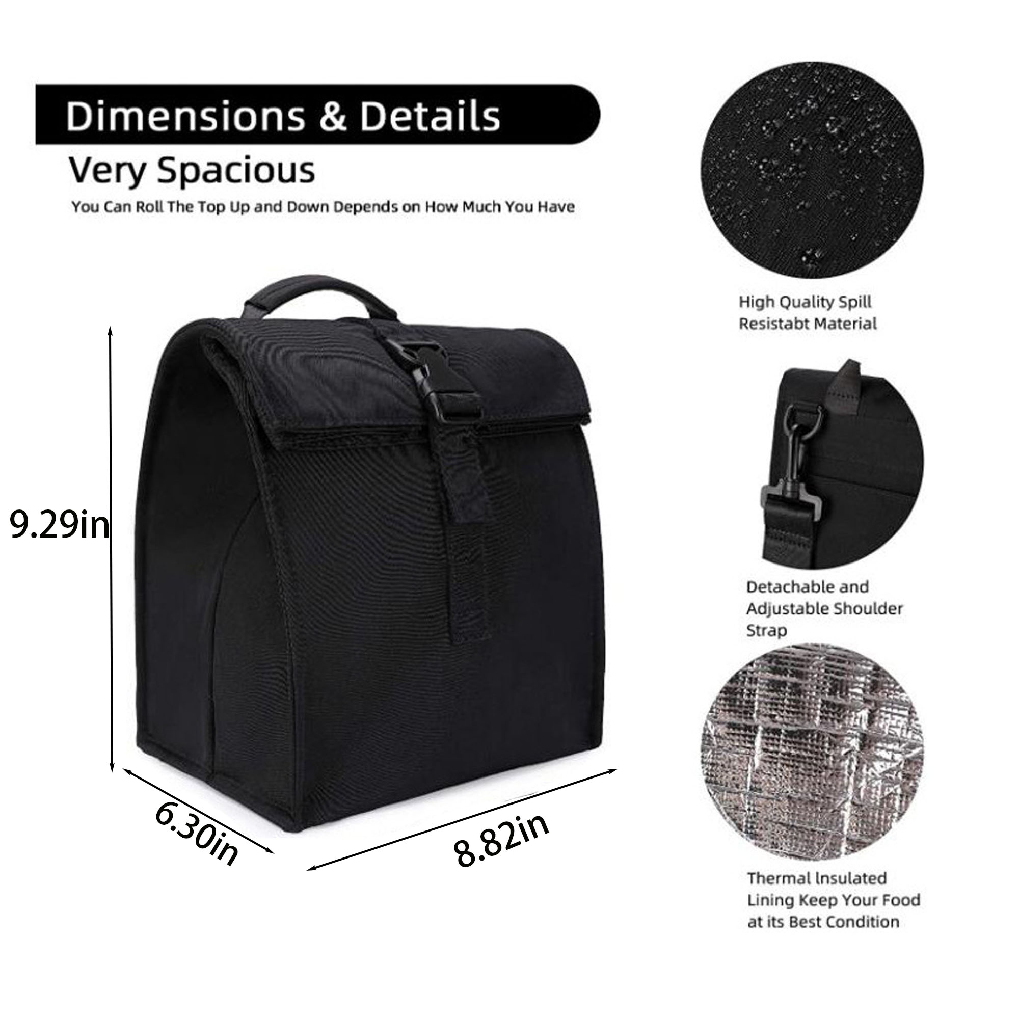 Insulated Foldable Lunch Bag 3