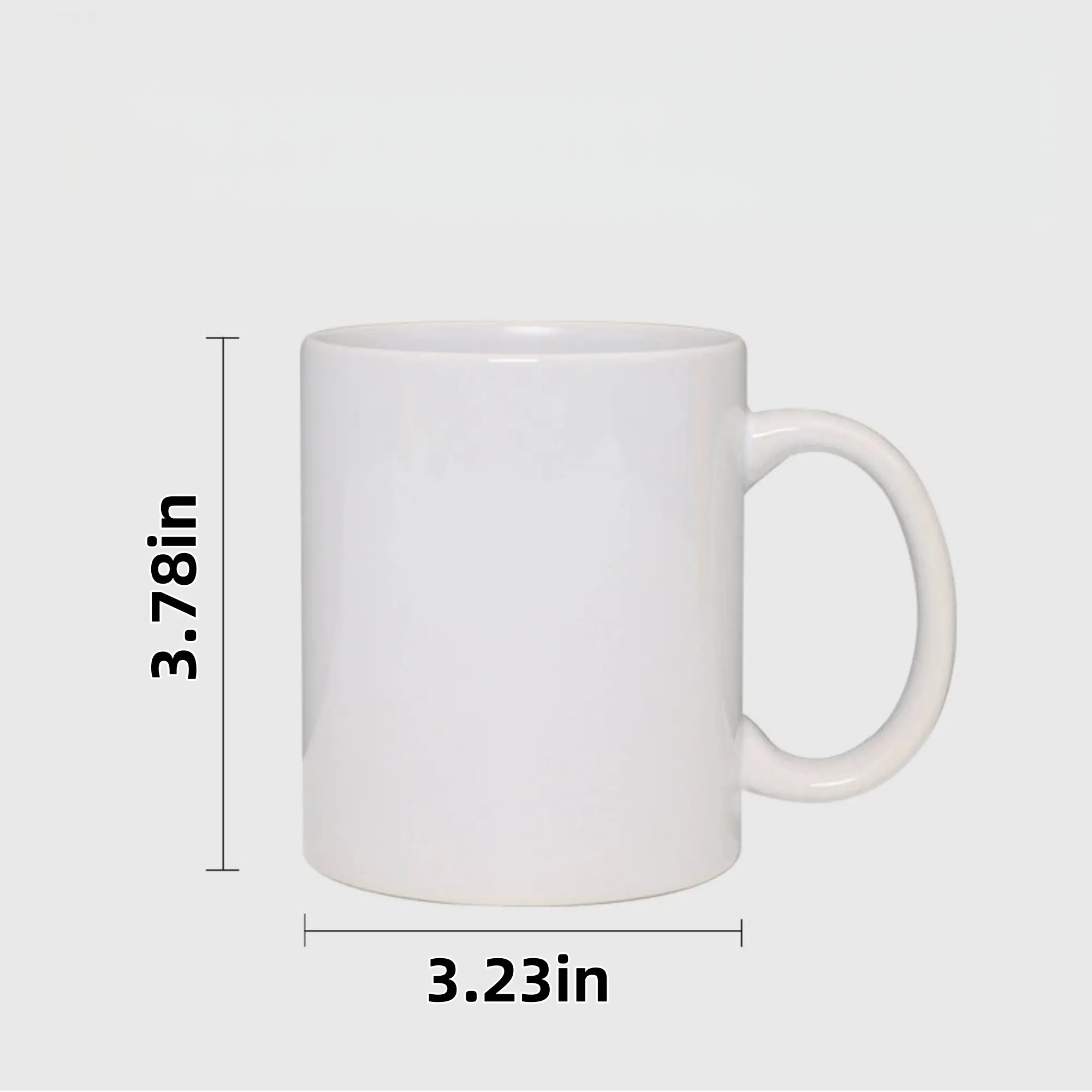 Ceramic mug double color coated large capacity mug 3