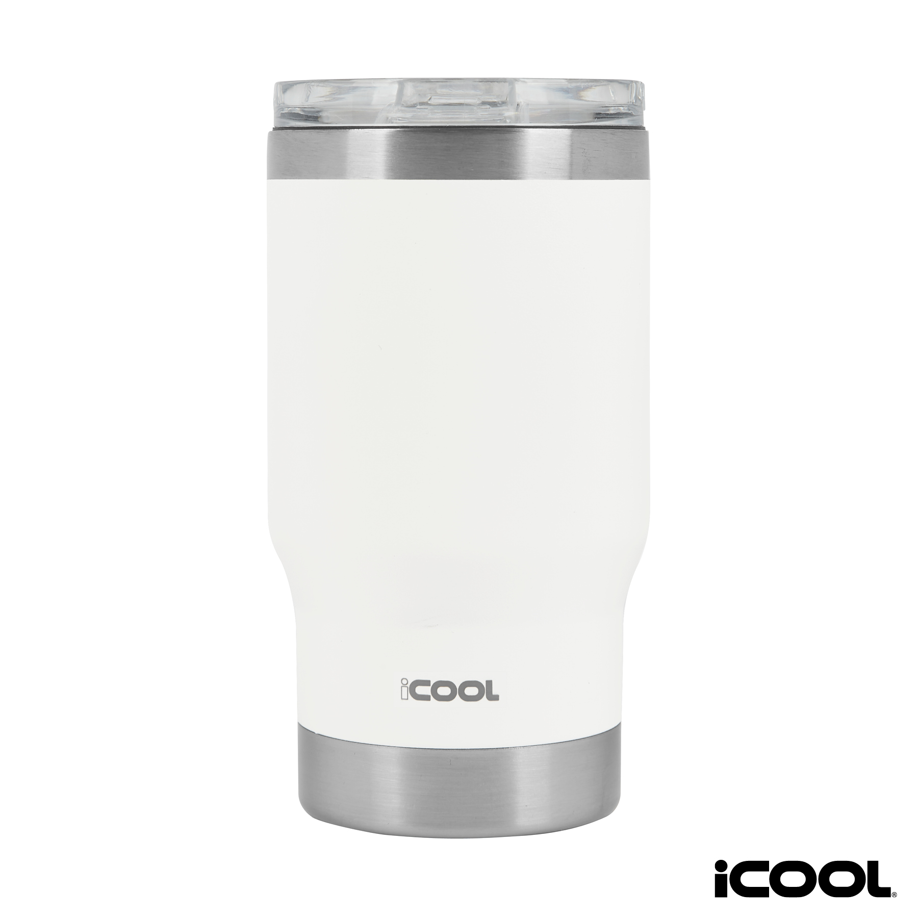 iCOOL® Oswego 14 oz. Double Wall Stainless Steel Can Cooler / Tumbler 5