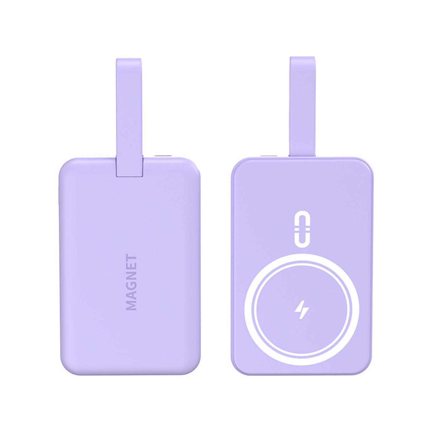 10000mA magnetic suction wireless charging bank 9