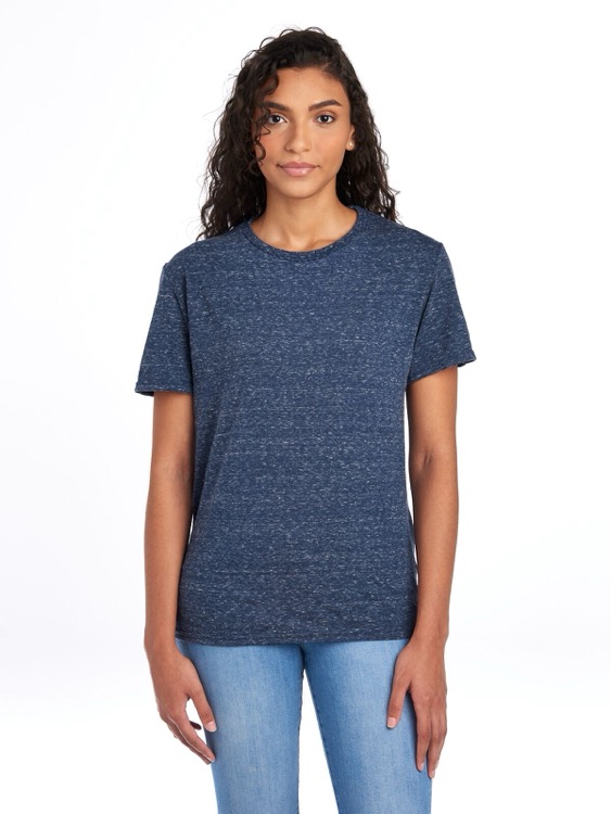 JERZEES Snow Heather Ring-Spun Unisex T-Shirt 6