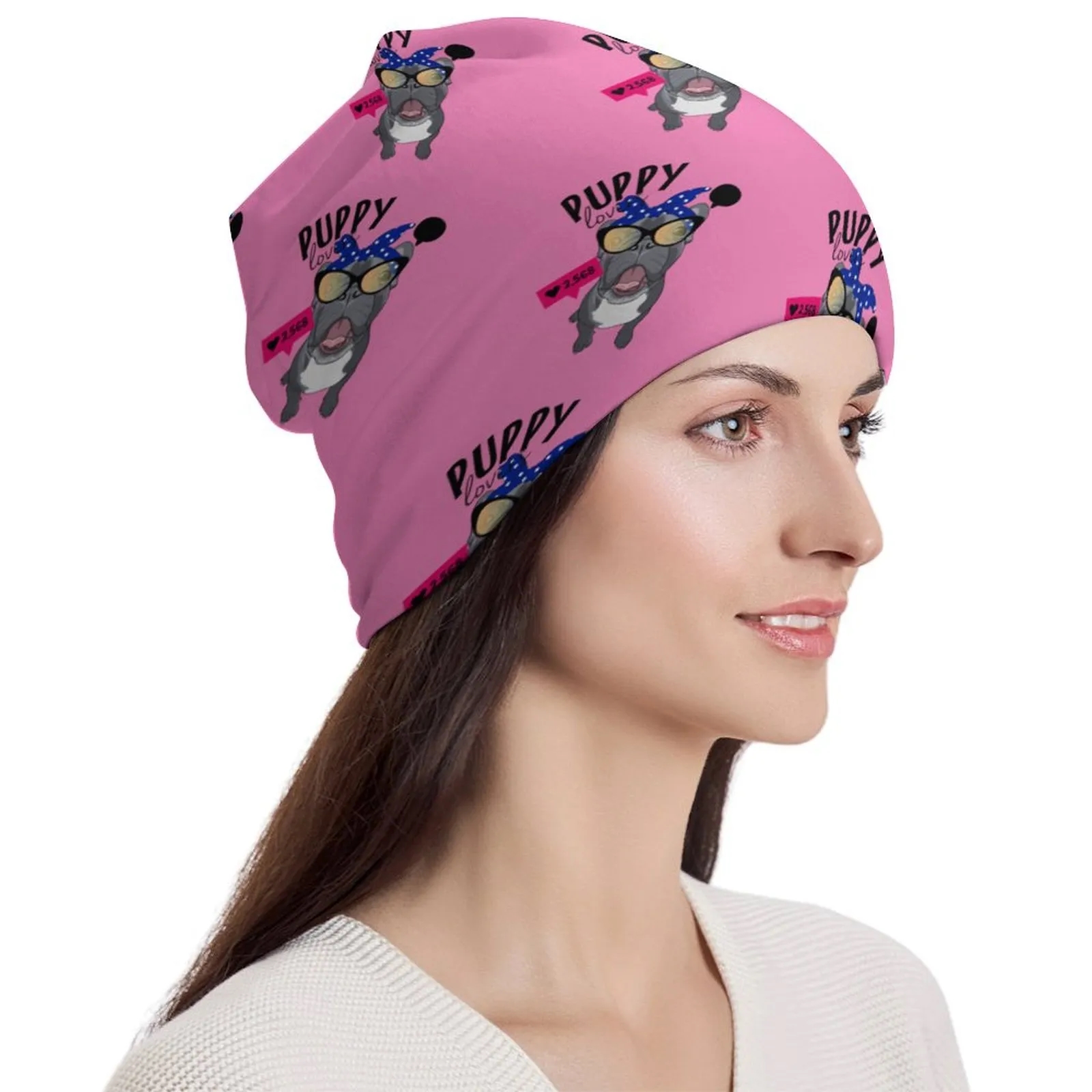 Custom Logo Skull Cap Bulk Wholesale Personalized Beanie for Corporate Gifts Outdoor Camping 2