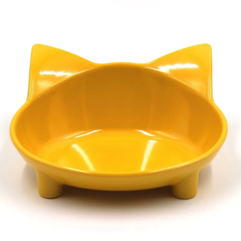 Colorful Melamine Cat Bowl 1