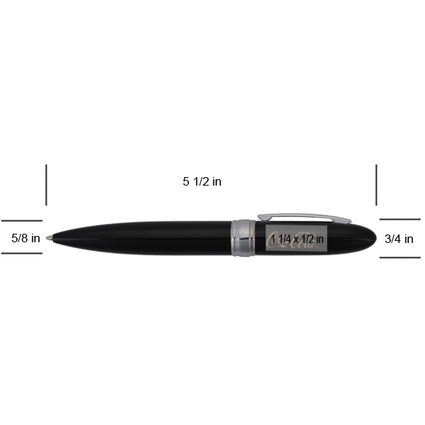 Monee Office Mate Black USB Ball Point Pen