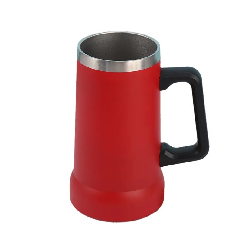 24Oz Beer Mug Tumbler With Handle 9