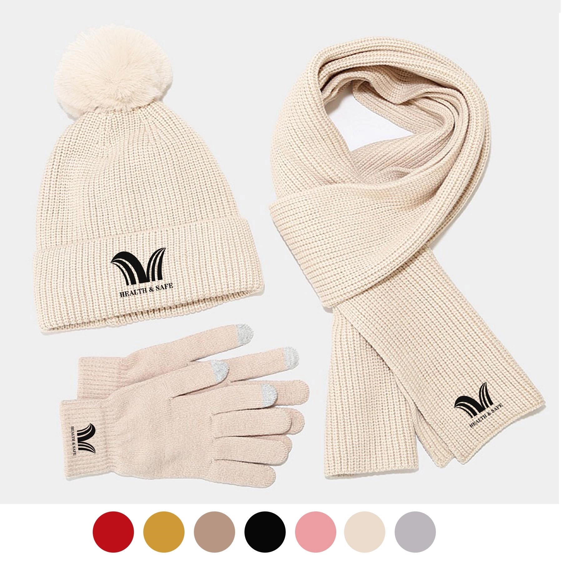 Adult Winter Scarf Set 2
