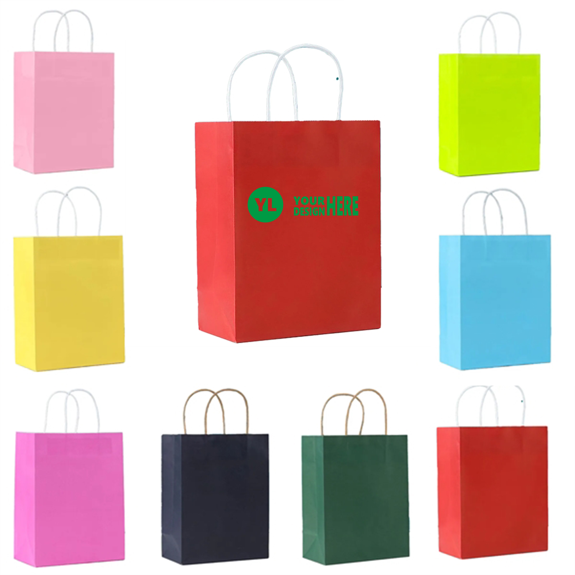 MOQ 100 Environmental Kraft Paper Bag 3