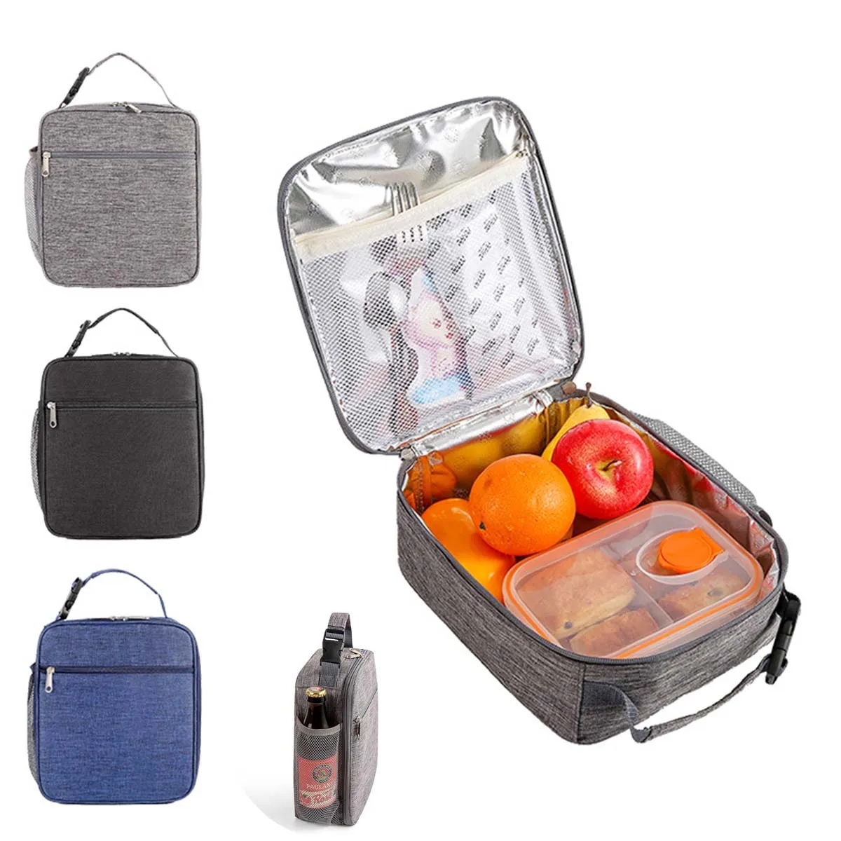 Thickened Oxford Cloth Kids Insulated Lunch Box 2