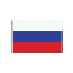 National Flag, Russia, Double-Sided - 60"W x 36"H 2