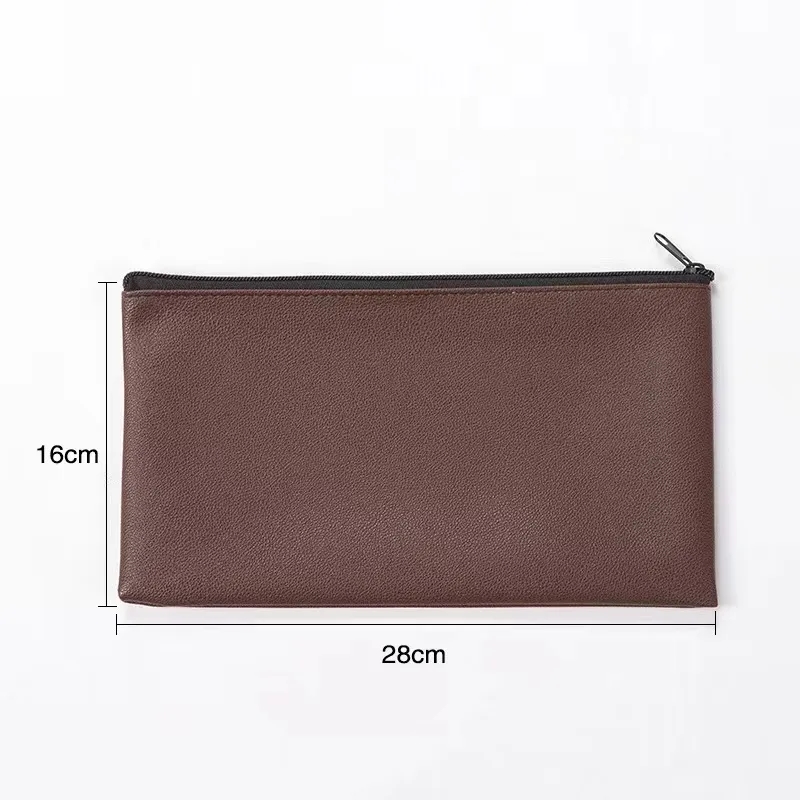 11x6 Inch Deposit Money Bag Zipper 12