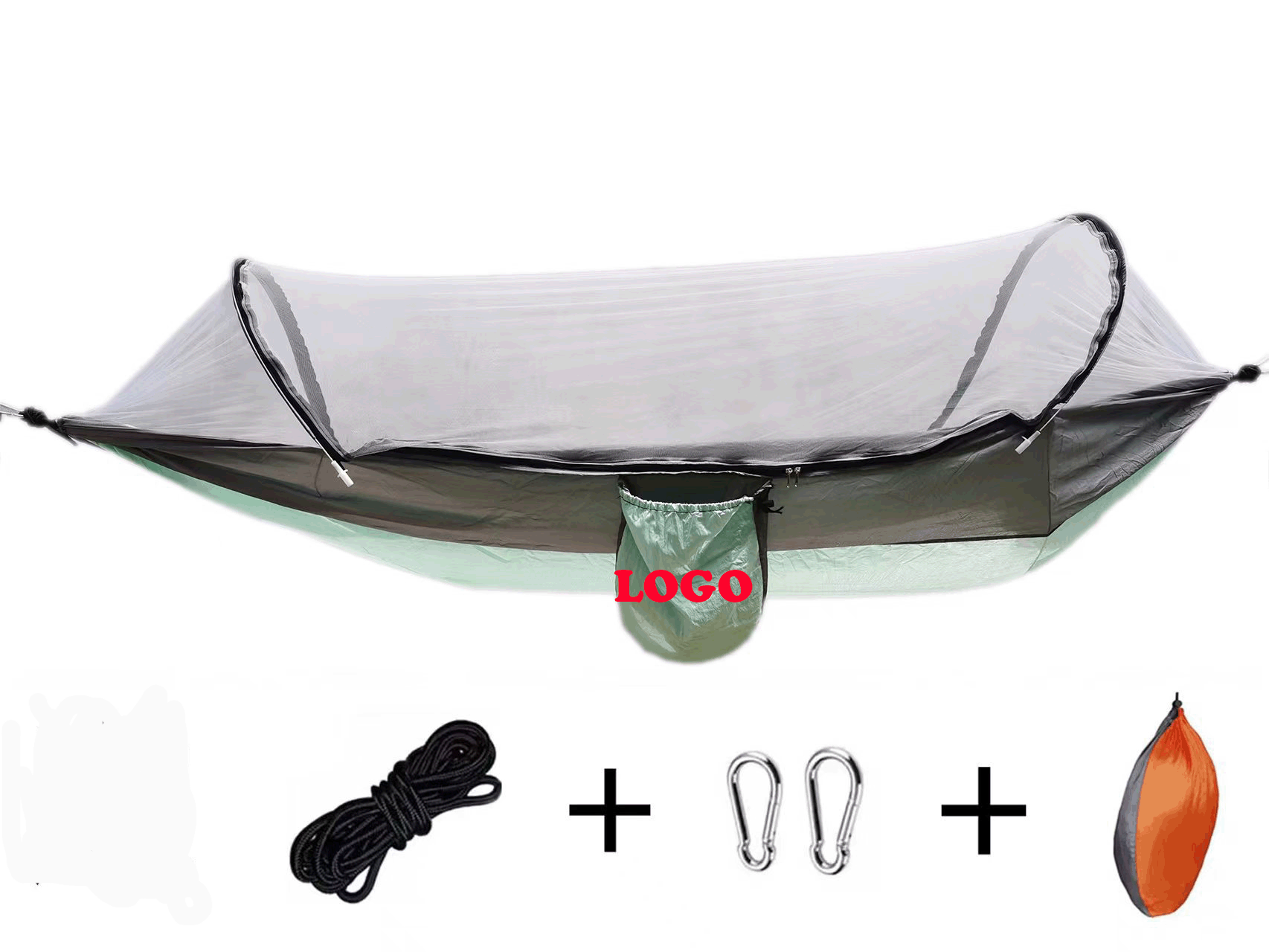 Portable Camping Hammock with Mosquito Net 2